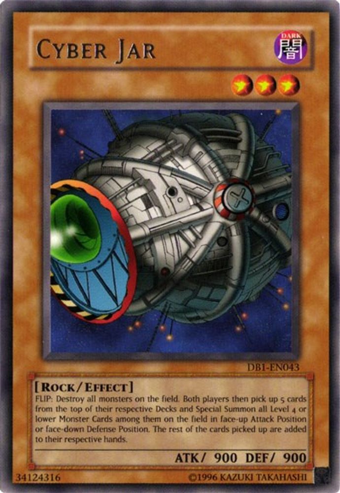 Cyber Jar (DB1-EN043) - Rare