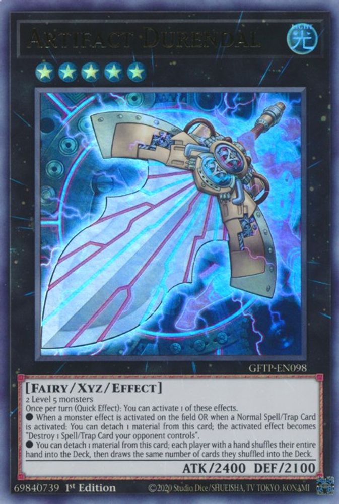 Artifact Durendal (GFTP-EN098) - Ultra Rare