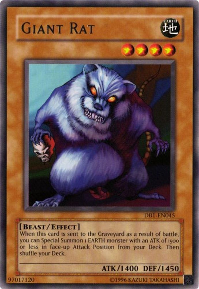 Giant Rat (DB1-EN045) - Rare