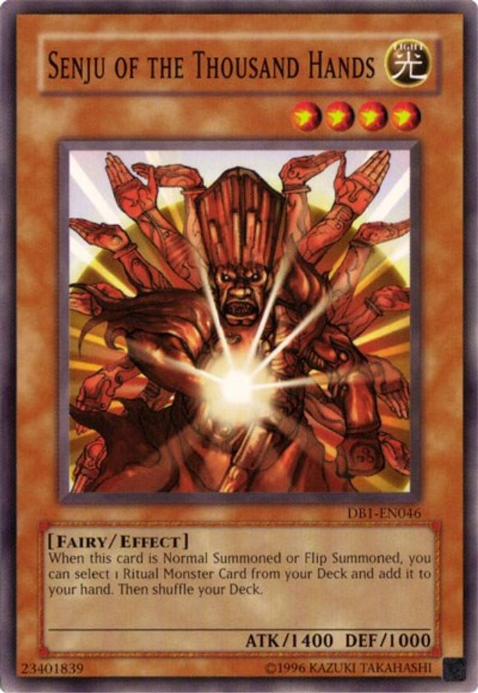 Senju of the Thousand Hands (DB1-EN046) - Common