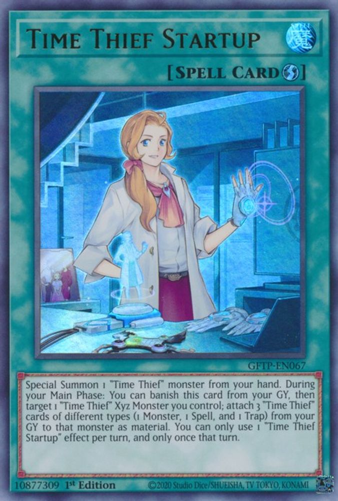 Time Thief Startup (GFTP-EN067) - Ultra Rare