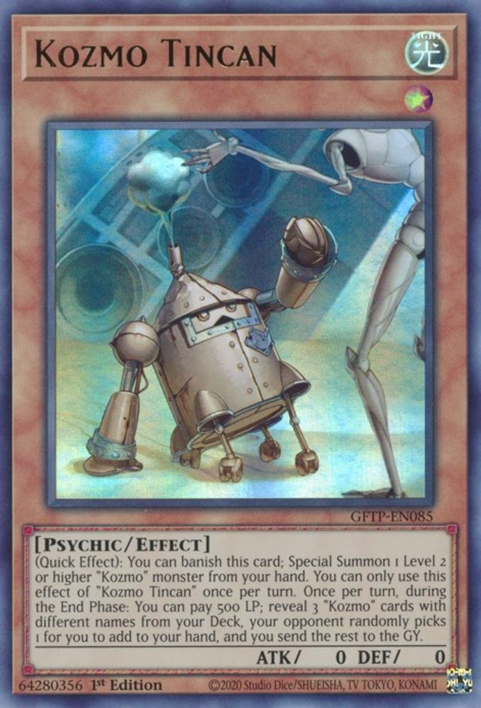 Kozmo Tincan [GFTP-EN085] Ultra Rare 