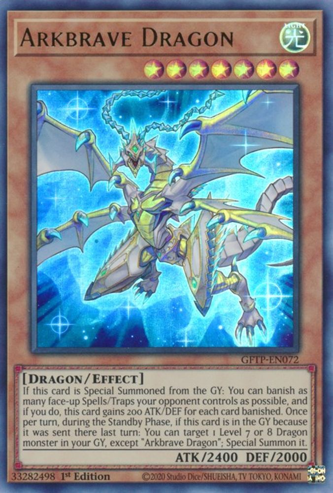 Dragon Arkbrave [GFTP-EN072] Ultra Rare 