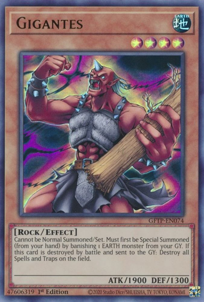 Gigantes [GFTP-EN074] Ultra Rare 