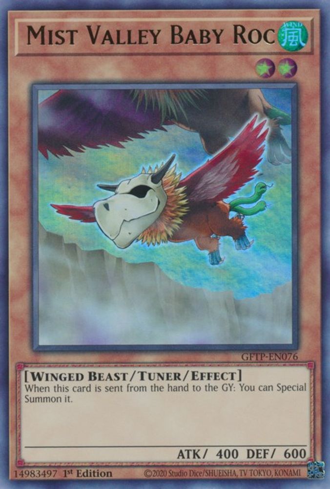 Mist Valley Baby Roc (GFTP-EN076) - Ultra Rare