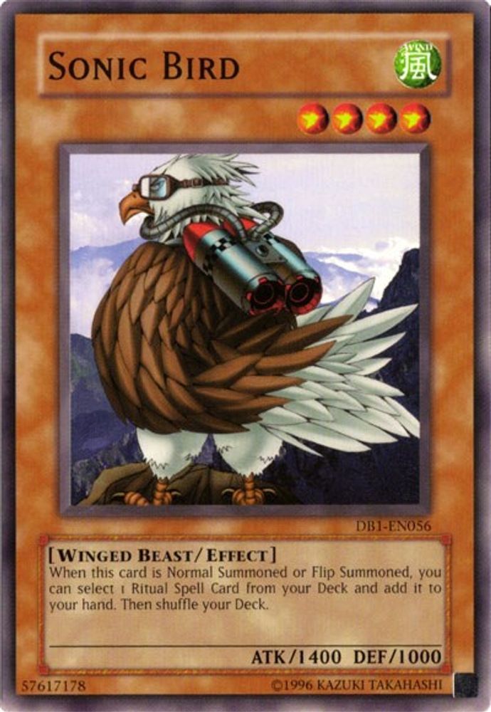 Sonic Bird (DB1-EN056) - Common