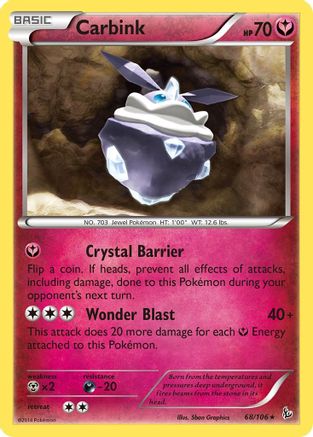 Carbink - 68/106/106  - Rare