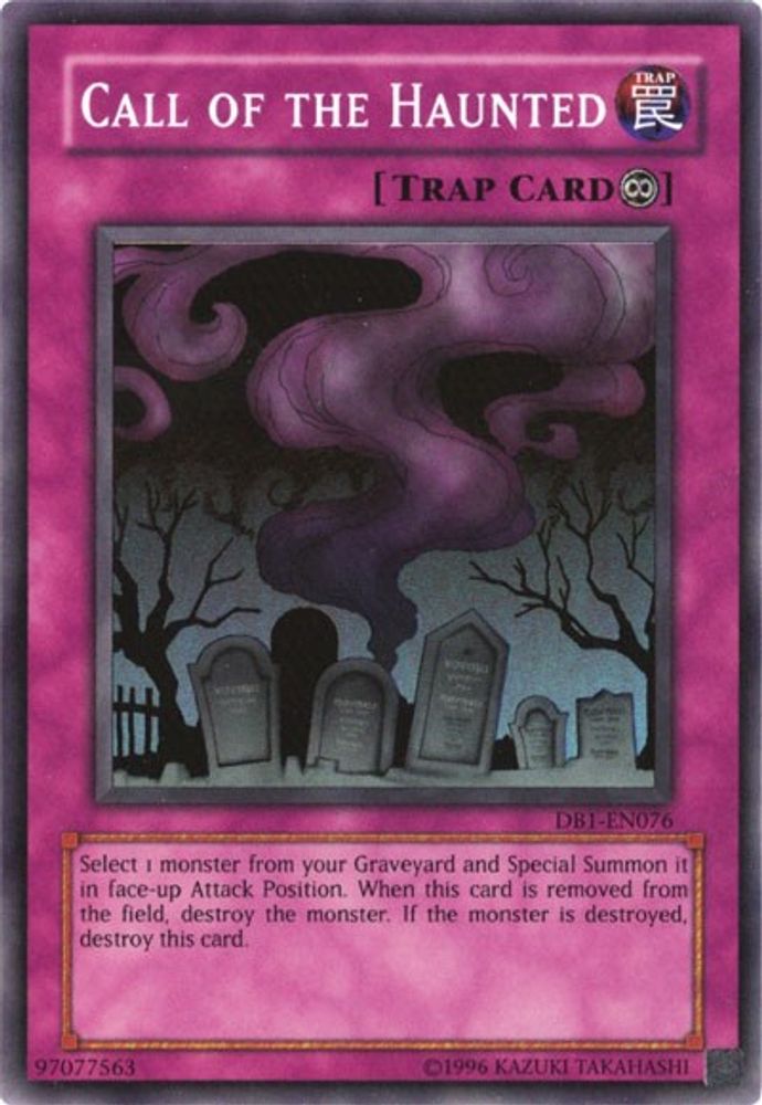 Call Of The Haunted (DB1-EN076) - Super Rare