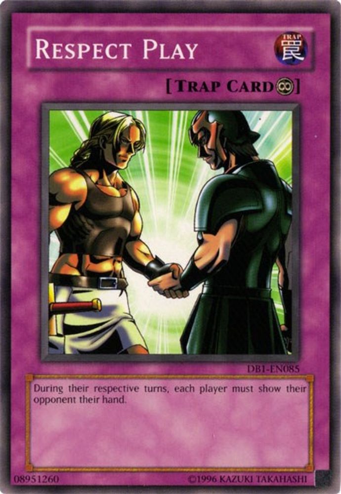 Jeu de respect [DB1-EN085] Commun 