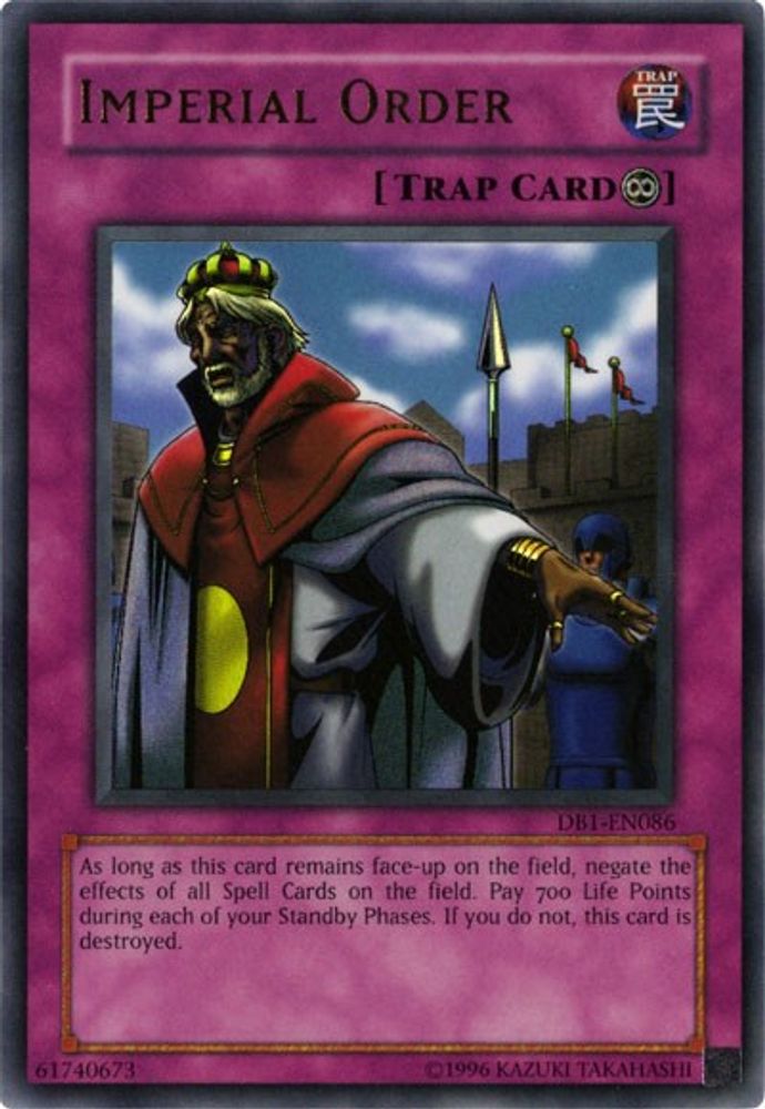 Ordre Impérial [DB1-EN086] Ultra Rare 