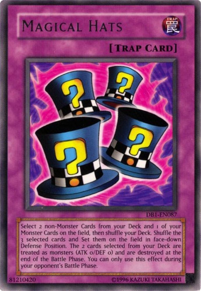 Chapeaux magiques [DB1-EN087] Rare 
