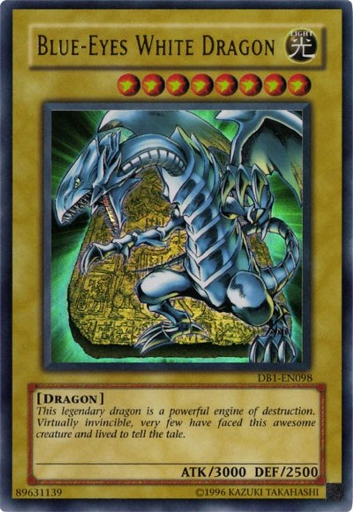 Blue-Eyes White Dragon (DB1-EN098) - Ultra Rare