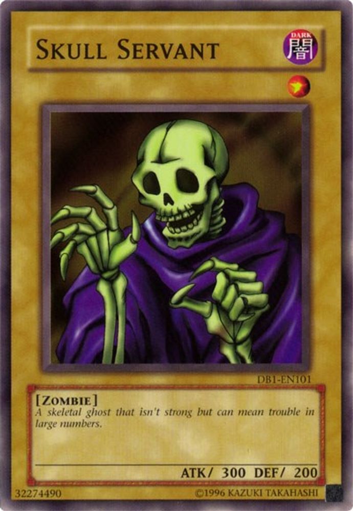 Skull Servant (DB1-EN101) - Common