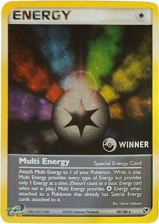Multi Énergie (93/100) (Promo de la Ligue Gagnante) [EX : Tempête de Sable] 