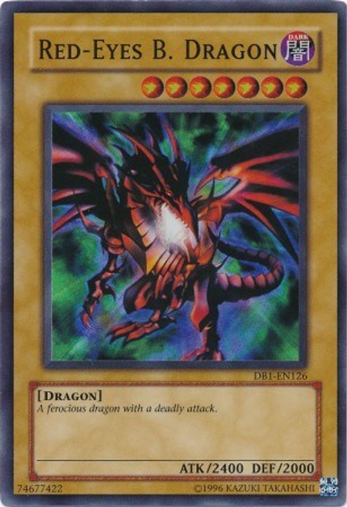 Red-Eyes B. Dragon (DB1-EN126) - Super Rare