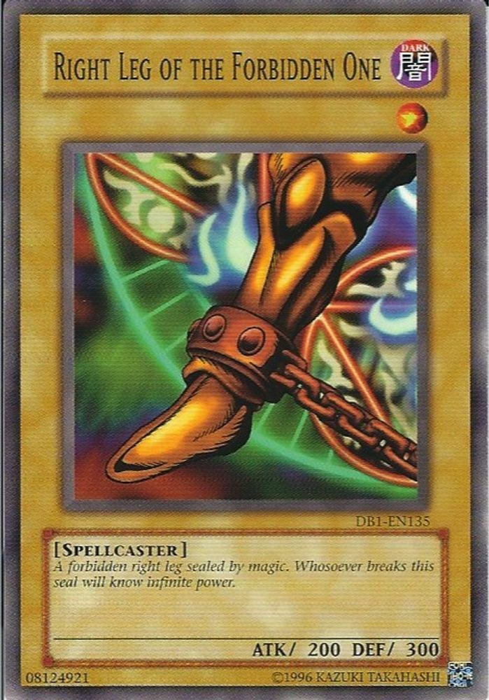 Right Leg of the Forbidden One (DB1-EN135) - Common