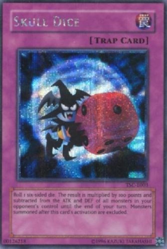 Skull Dice (TSC-E003) - Prismatic Secret Rare