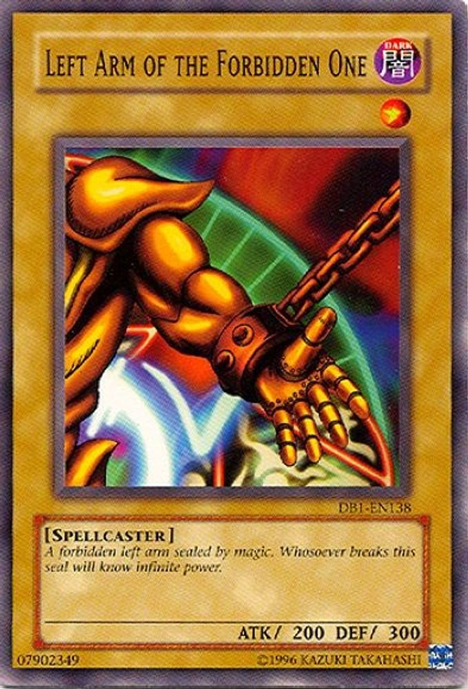 Left Arm of the Forbidden One (DB1-EN138) - Common