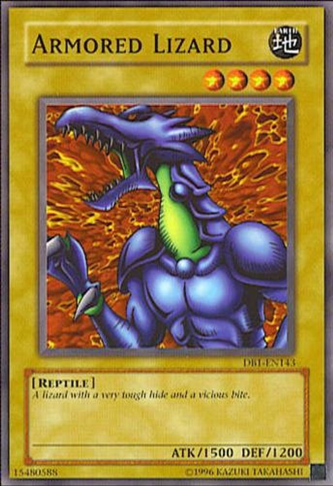 Armored Lizard (DB1-EN143) - Common