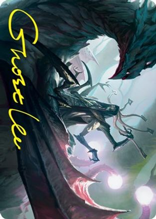 Specter of the Fens Art Card (Gold-Stamped Signature) (ASSTX-011) - Art Series: Strixhaven