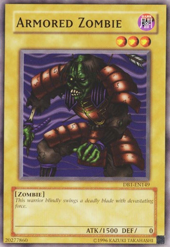 Armored Zombie (DB1-EN149) - Common