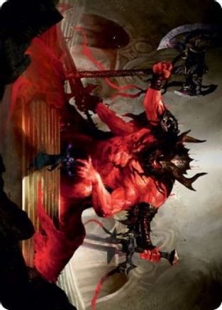 Awaken the Blood Avatar Art Card (ASSTX-020) - Art Series: Strixhaven
