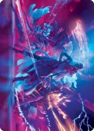 Prismari Command Art Card (ASSTX-035) - Art Series: Strixhaven