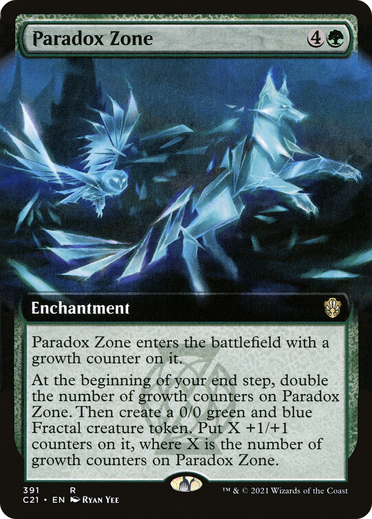 Zone paradoxale (art étendu) [Commander 2021] 