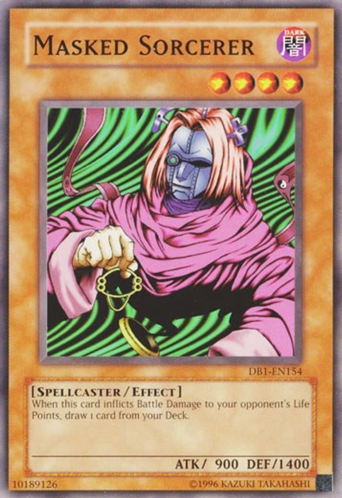Masked Sorcerer (DB1-EN154) - Common