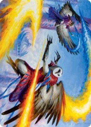 Teach by Example Art Card (ASSTX-043) - Art Series: Strixhaven