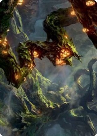 Forest Art Card (ASSTX-050) - Art Series: Strixhaven