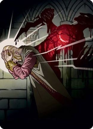 Agonizing Remorse Art Card (ASSTX-070) - Art Series: Strixhaven