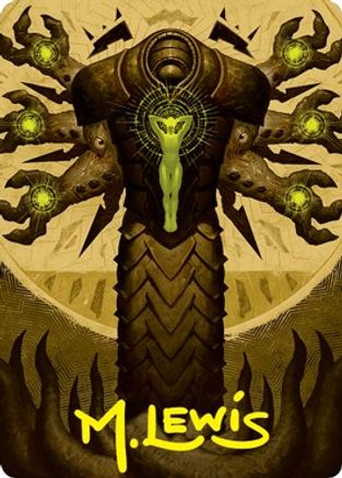 Inquisition of Kozilek Art Card (Gold-Stamped Signature) (ASSTX-071) - Art Series: Strixhaven