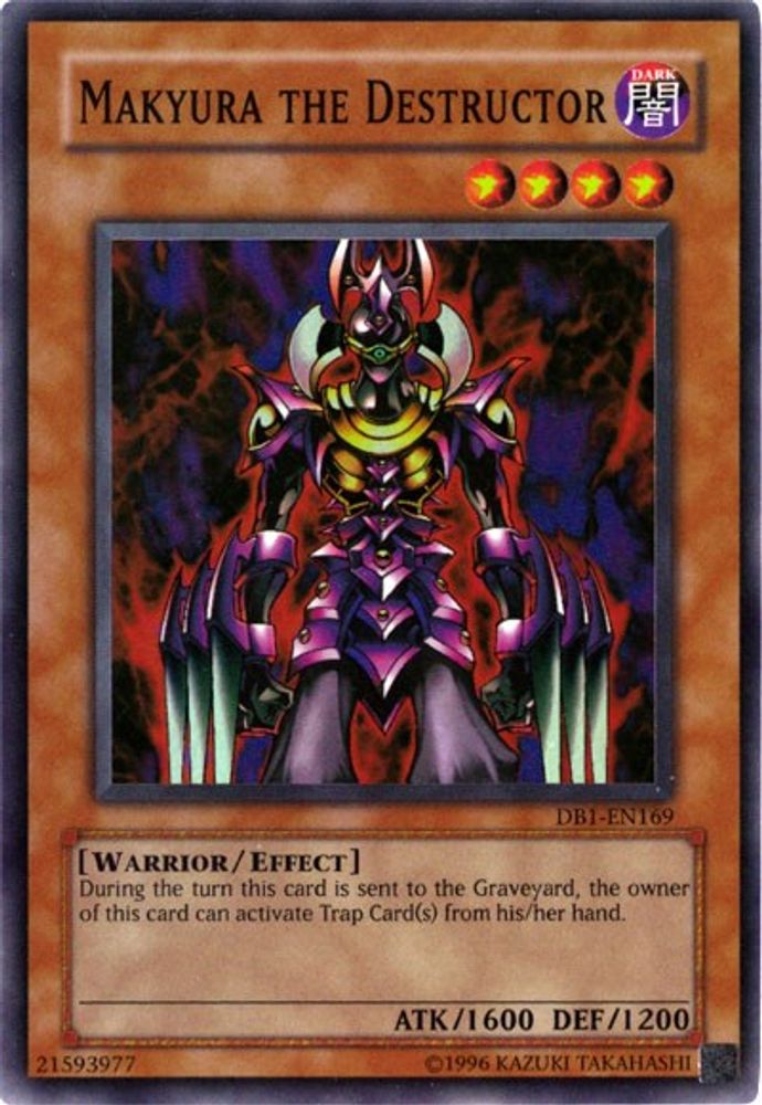 Makyura le Destructeur [DB1-EN169] Super Rare 