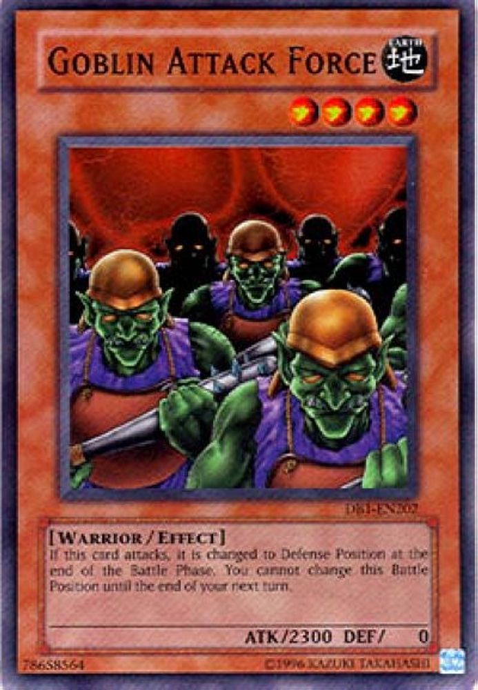 Goblin Attack Force (DB1-EN202) - Super Rare