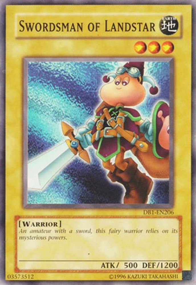 Swordsman of Landstar (DB1-EN206) - Common