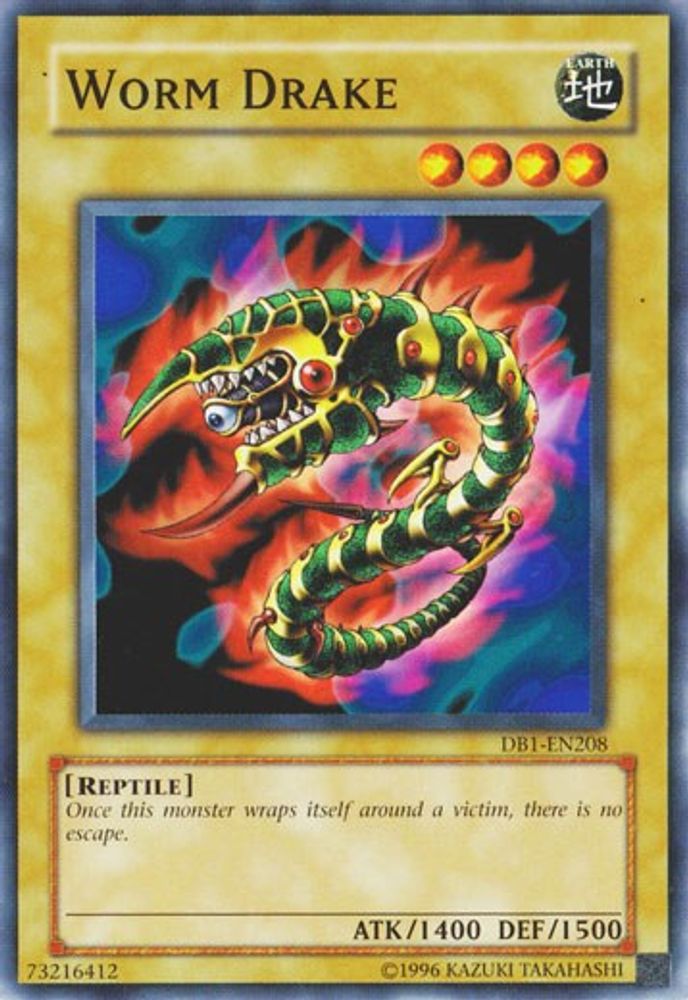 Worm Drake (DB1-EN208) - Common