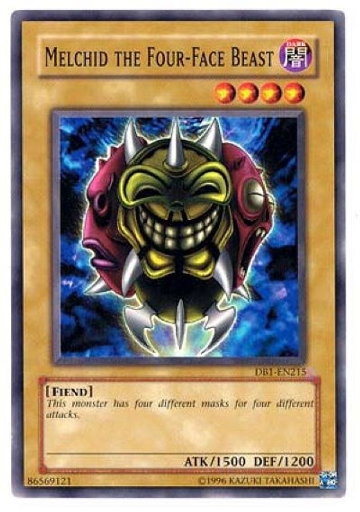 Melchid the Four-Face Beast (DB1-EN215) - Common