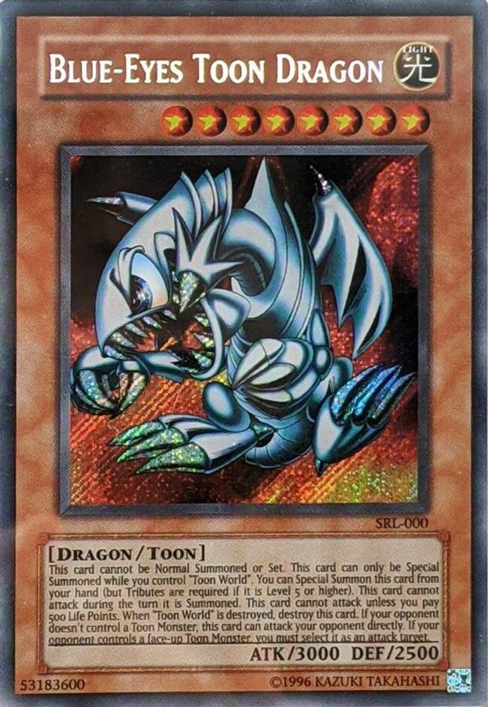 Blue-Eyes Toon Dragon (SRL-000) (SRL-000) - Secret Rare