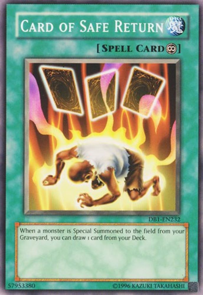 Card of Safe Return (DB1-EN232) - Common