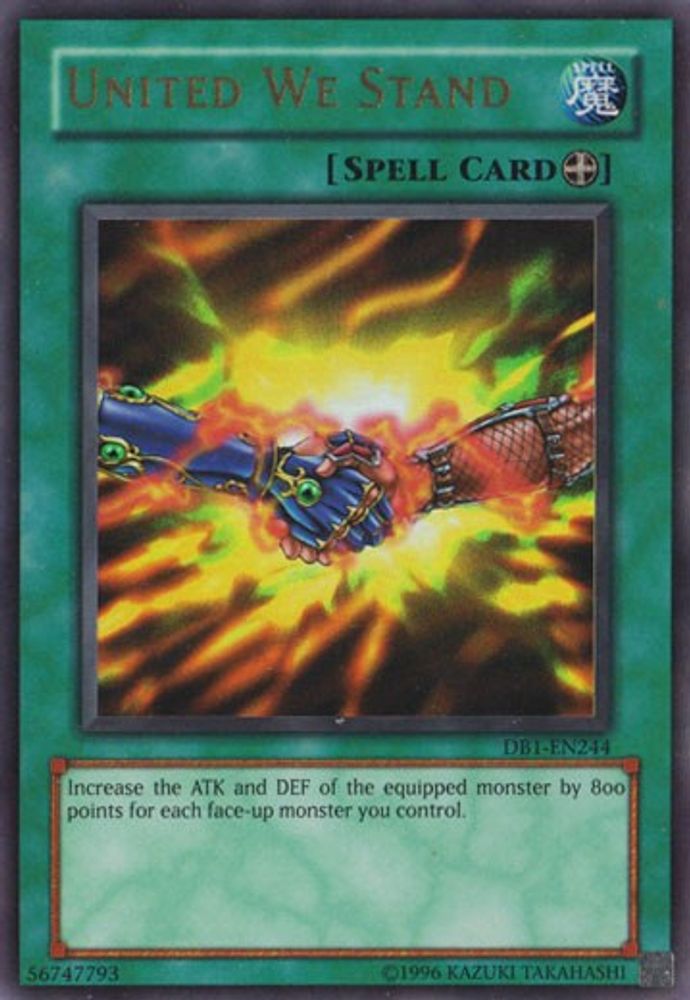 United We Stand (DB1-EN244) - Ultra Rare