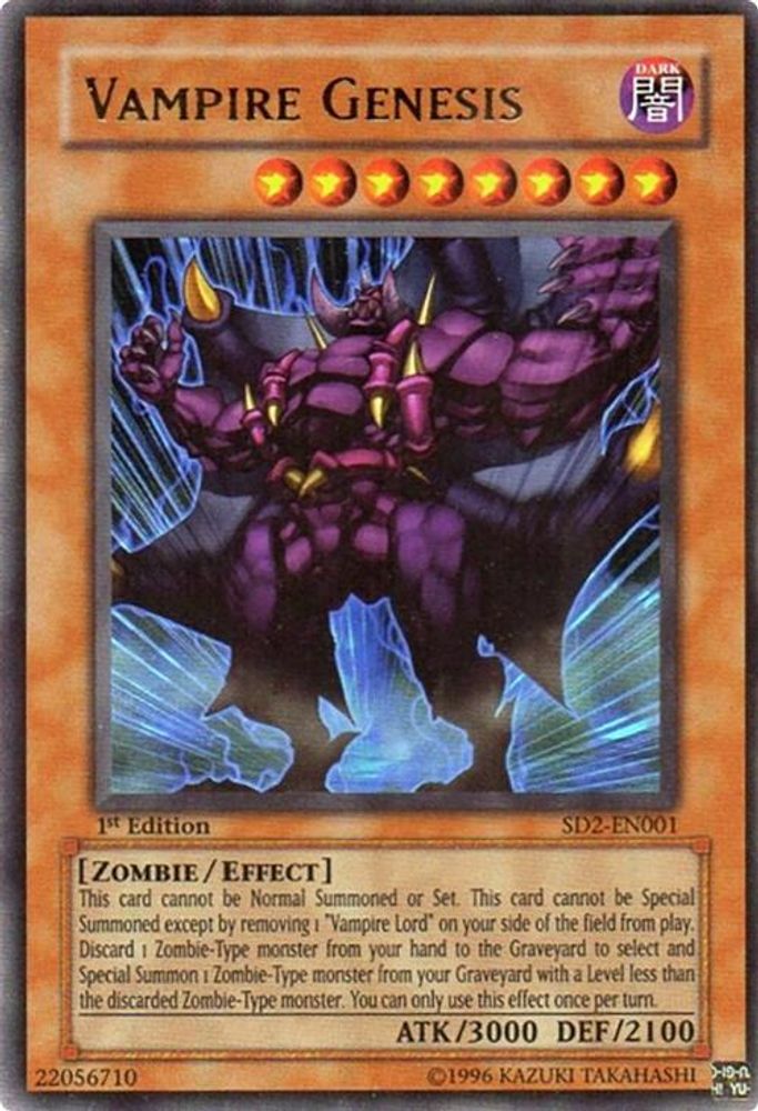 Vampire Genesis (SD2-EN001) - Ultra Rare