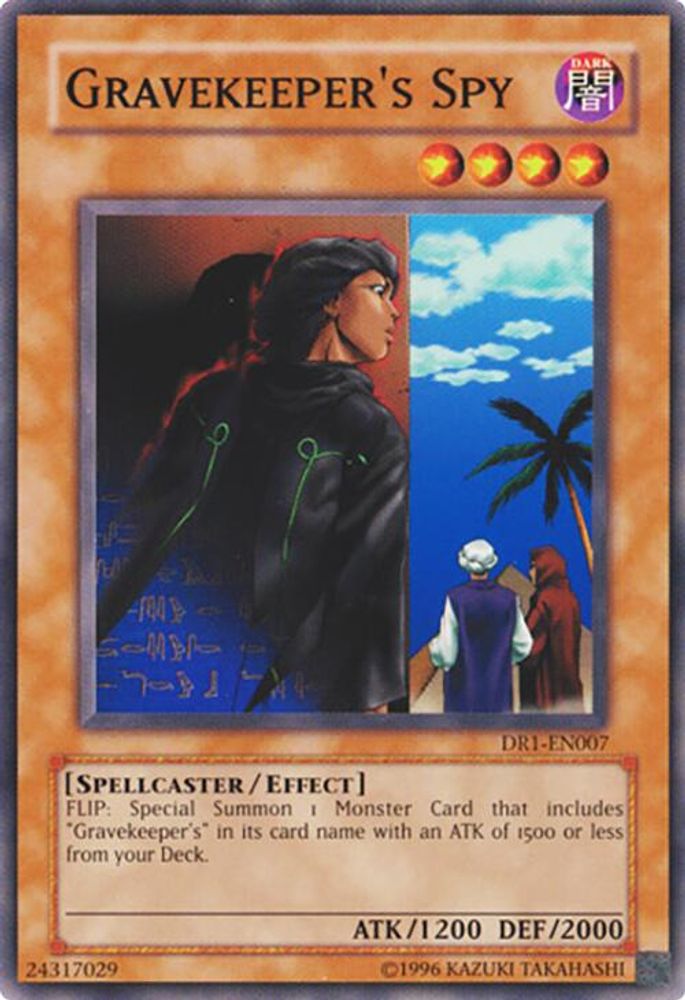 Gravekeeper's Spy (DR1-EN007) - Common