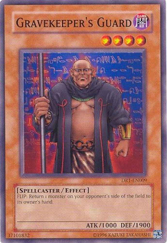 Gravekeeper's Guard (DR1-EN009) - Common
