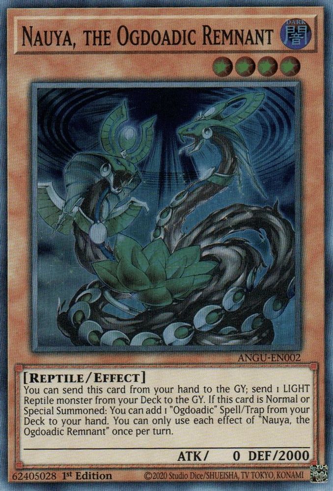 Nauya, the Ogdoadic Remnant (ANGU-EN002) - Super Rare