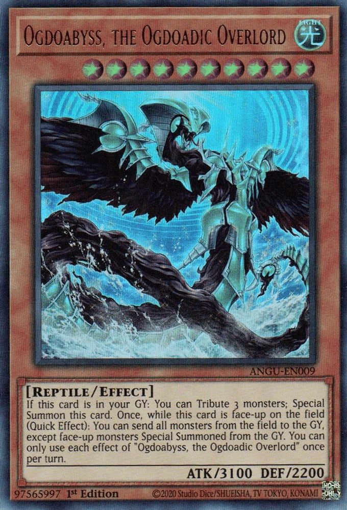 Ogdoabyss, the Ogdoadic Overlord (ANGU-EN009) - Ultra Rare