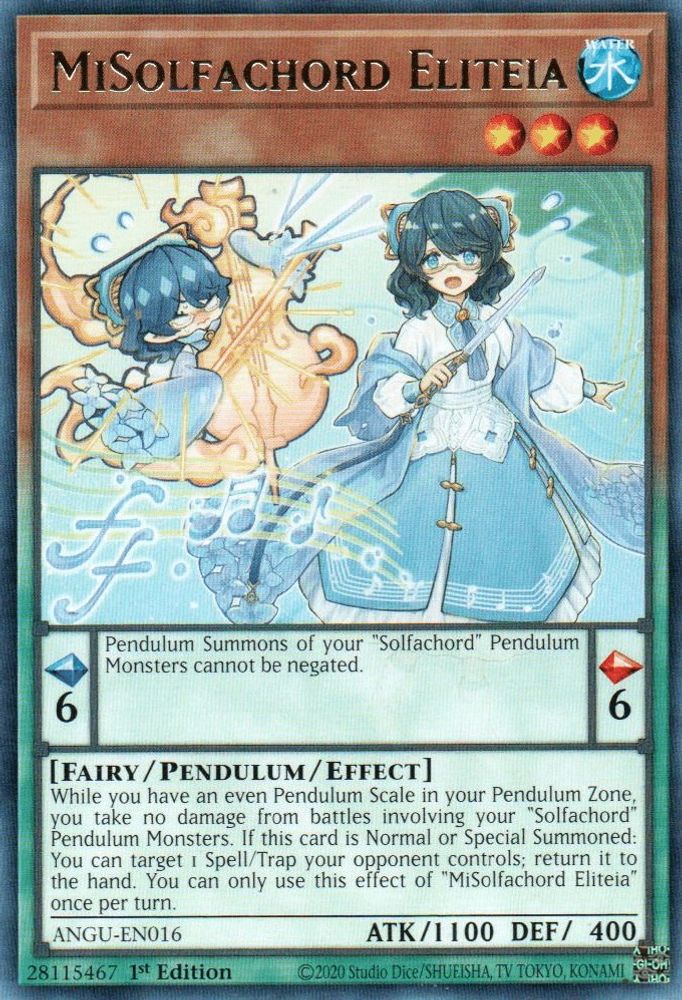 MiSolfachord Eliteia (ANGU-EN016) - Rare