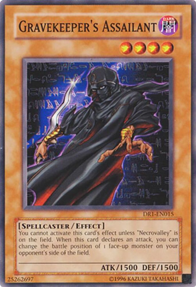 Gravekeeper's Assailant (DR1-EN015) - Common