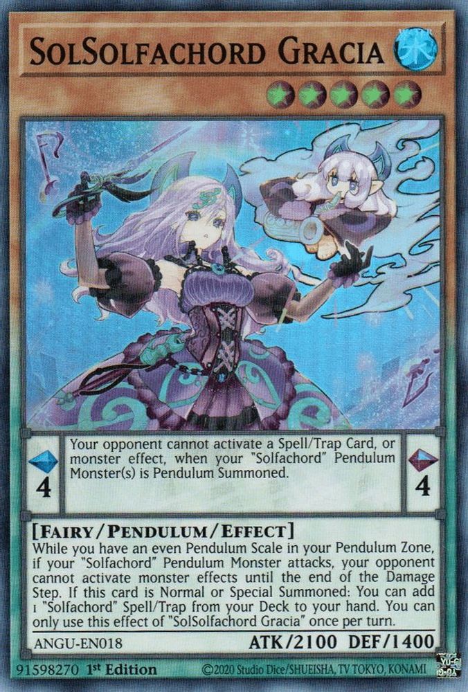 SolSolfachord Gracia (ANGU-EN018) - Super Rare