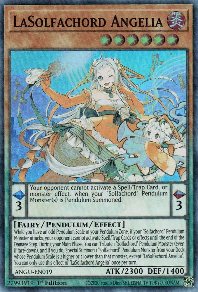 LaSolfachord Angelia (ANGU-EN019) - Super Rare